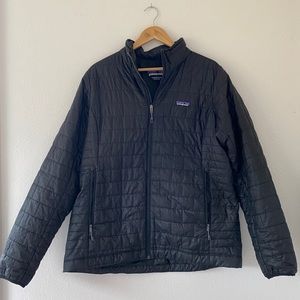 Patagonia Nano Puff Water Resistant Jacket - Black Size XL XLarge Extra Large